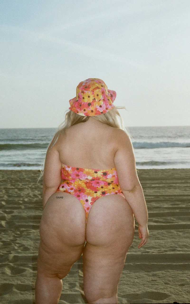 Azalea One-Piece in Pink Daisy - Image 5