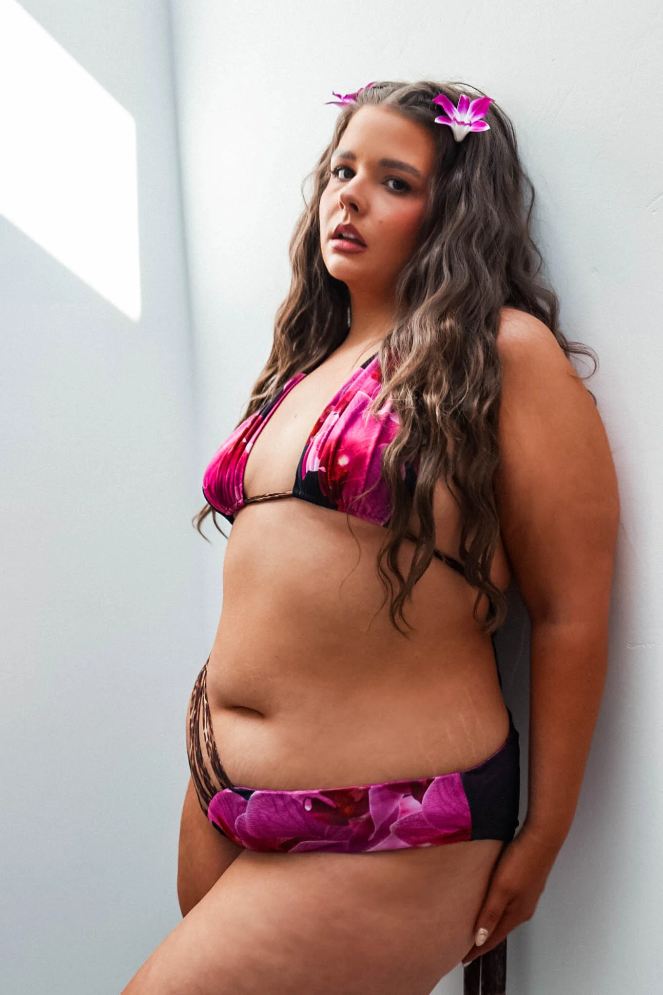 Bella Orchid Leopard High-Waisted Bottom - Image 2