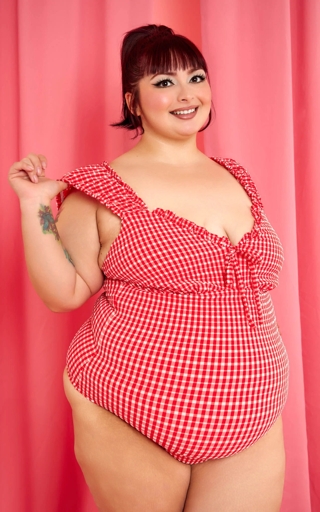 Elle One-Piece in Cherry Pie - Image 4