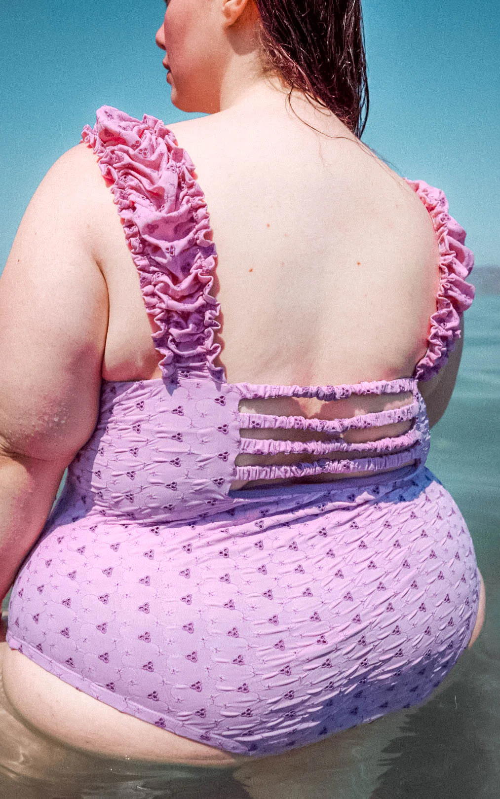 Elle One-Piece in Lavender - Image 6