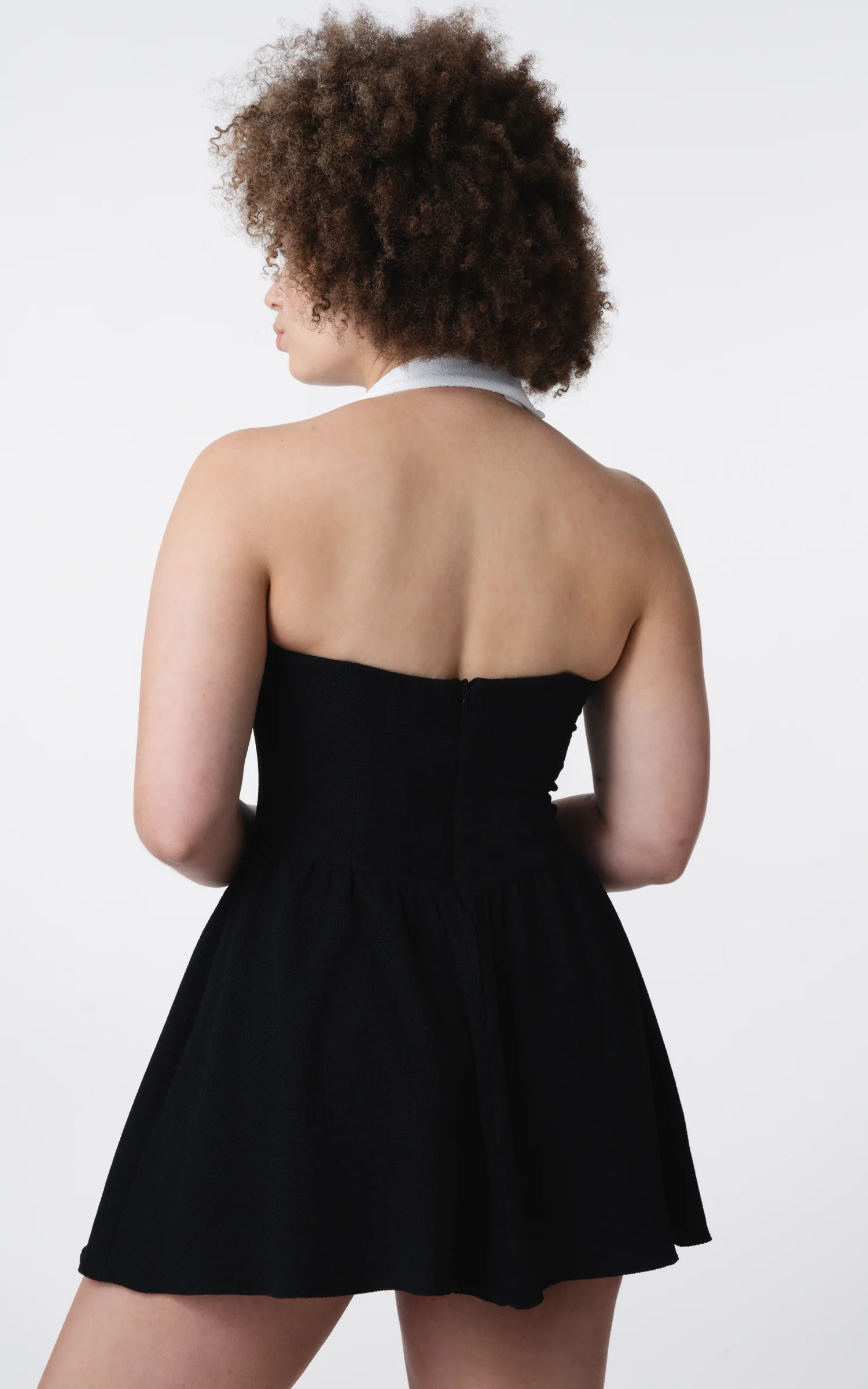 Halter Mini Dress - Image 11
