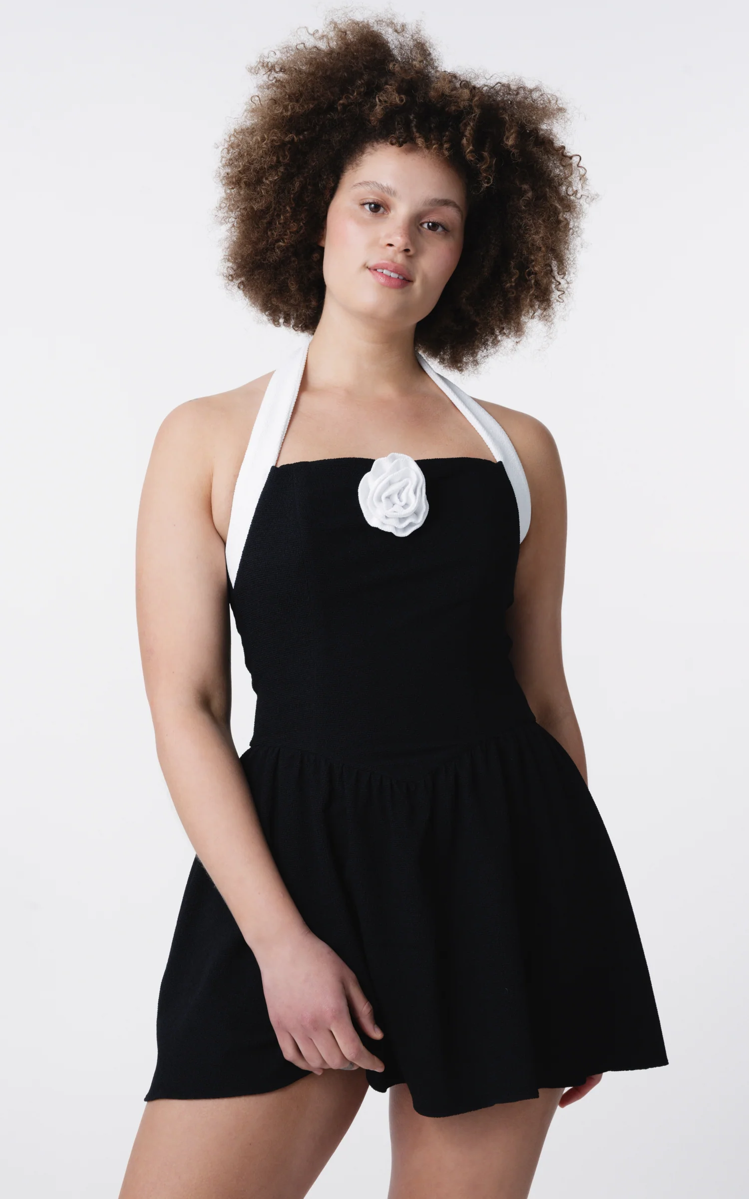 Halter Mini Dress - Image 5