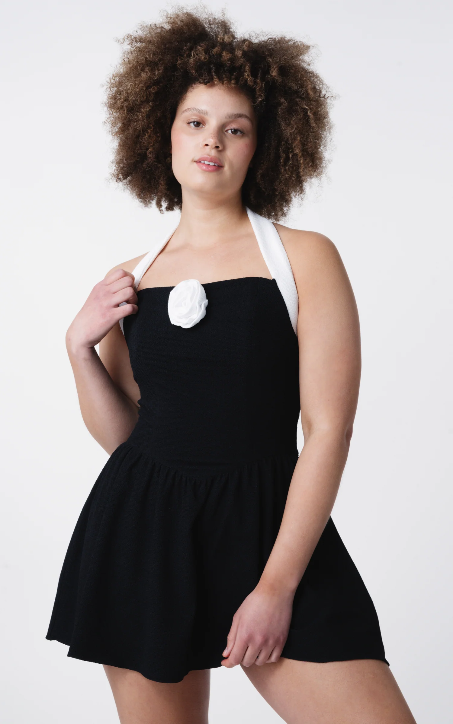 Halter Mini Dress - Image 7