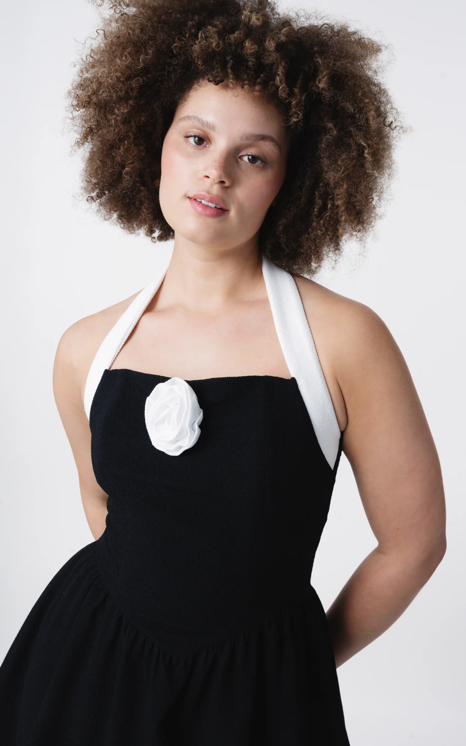 Halter Mini Dress - Image 9