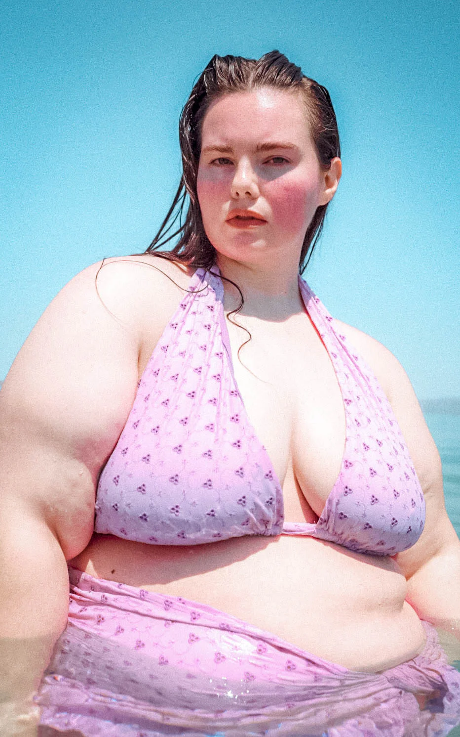 Haze Bikini Top in Lavender - Image 10