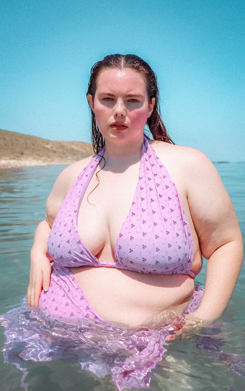 Haze Bikini Top in Lavender - Image 8