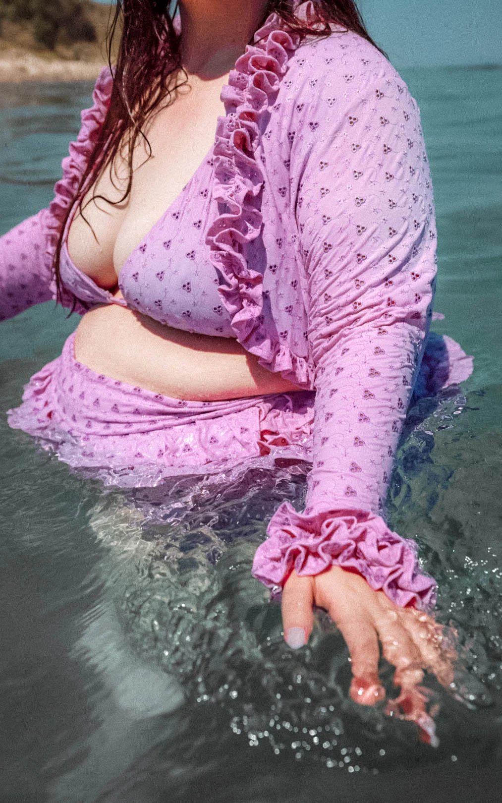 Lavender Breeze Shrug - Image 3