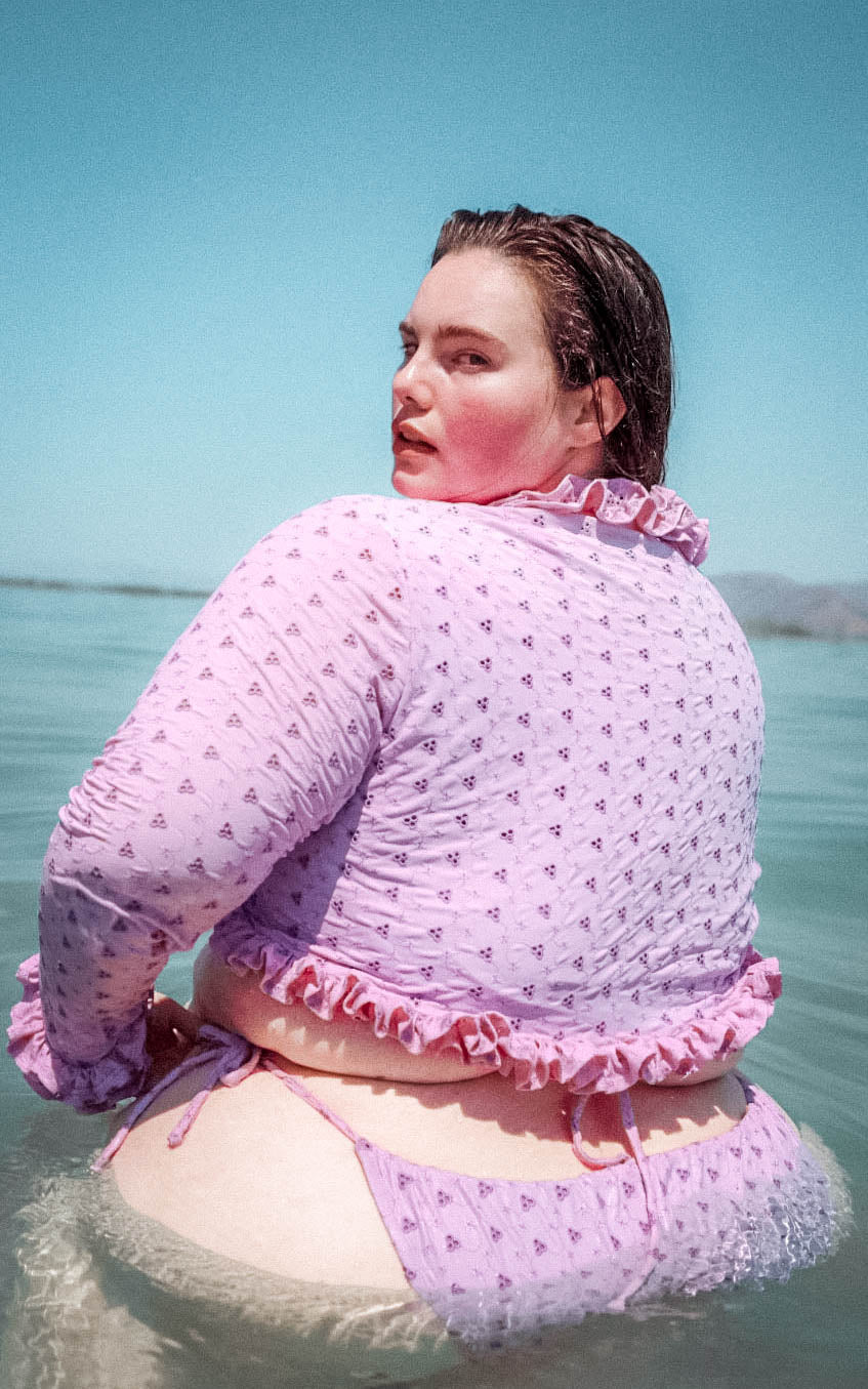 Lavender Breeze Shrug - Image 7