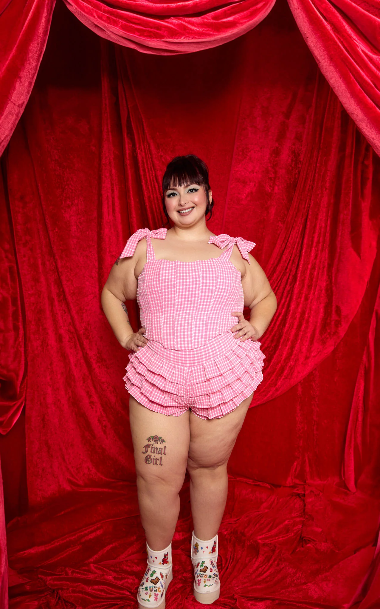 The Corset Top in Petunia Pink - Image 9